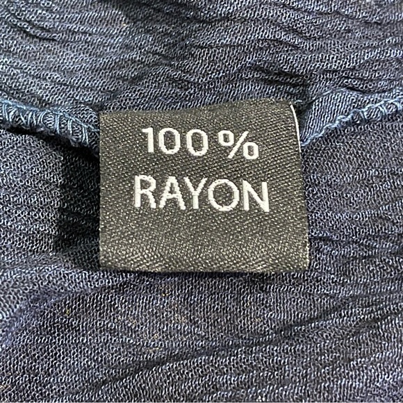 Greater Good ~ Earth & Sky Ombré Embroidered, Sequined, Beaded Boho Top - Picture 10 of 14